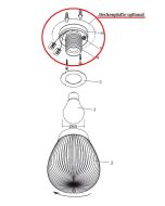 Holtkötter Plissee D Abdeckplatte/Holtkötter Plissee D Cover Plate