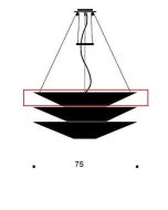 Ingo Maurer Floatation 3 oberer Ersatzschirm / Ingo Maurer Floatation top replacement shade