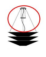 Ingo Maurer Floatation Ersatz-Aufhängung