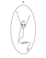 Luceplan Costanza Stehleuchte mit Teleskopstange und Sensordimmer - Ersatz Dimmer / Luceplan Costanza Floor Teleskopic Dimmer - Replacement Dimmer