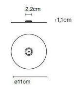 Marset Zubehör Scheibe mit Magnet