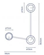 Marset Zubehör C3 Ginger (ohne Leuchten)