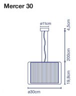 Marset Mercer 30 Ersatzteil