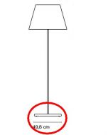 Marset TXL 2019 205 Ersatzfuß Grafik