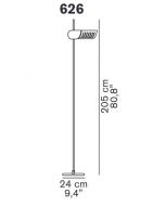 Oluce Colombo 626 spare part