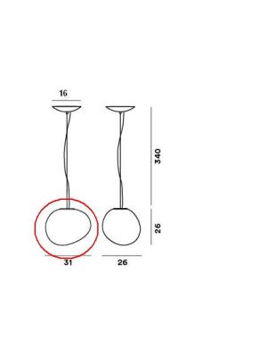 Foscarini Gregg Tavolo Media Ersatzteil