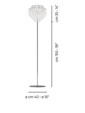 Vistosi Giogali Vloerlamp