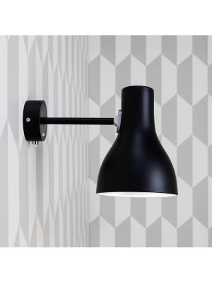 Anglepoise Type 75 Wall Light black with direct wall mounting