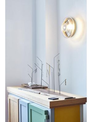 Bomma Orbital Wall klar, Wandhalterung gold