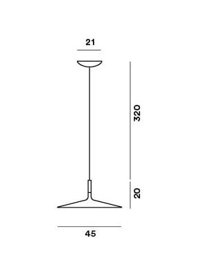 Foscarini Aplomb Large Ersatzteil