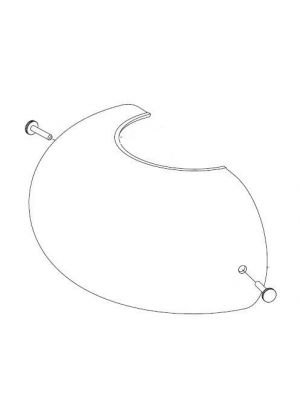 Foscarini Caboche Parete Ersatzglas