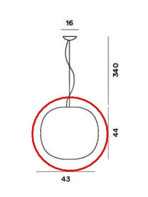 Foscarini Gem Tavolo Ersatzteil