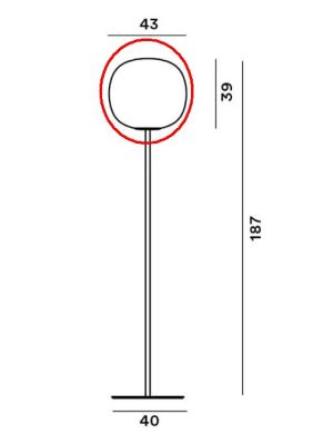 Foscarini Gem Tavolo Ersatzteil