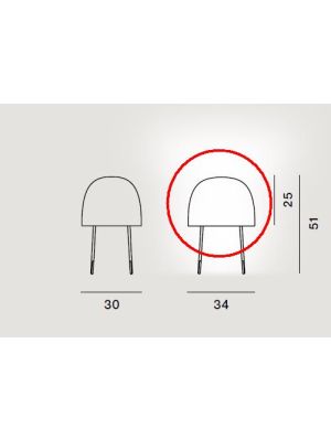 Foscarini Kurage Ersatzteil