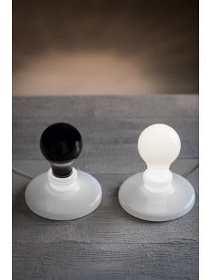 Foscarini Light Bulb schwarz und weiß