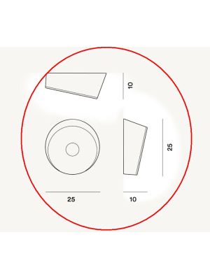 Foscarini Lumiere XXS Soffitto Ersatzteil