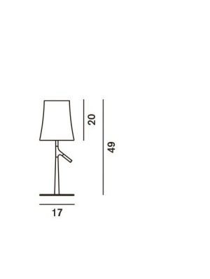 Foscarini Birdie Piccola Tavolo Ersatzteil