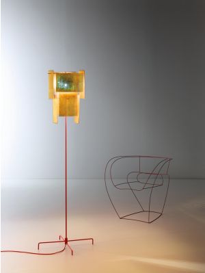 Ingo Maurer 24 Karat Blau Floor rot