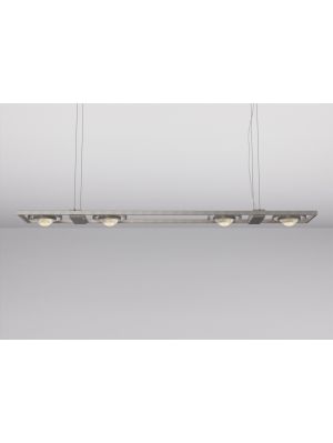 Licht im Raum Ocular 4 LED Series 100 Edelstahl gebürstet