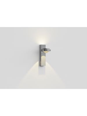 Licht im Raum Ocular Wall Lamp LED stainless steel brushed