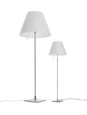 Luceplan Grande Costanza Stehleuchte Teleleskopstange Dimmer