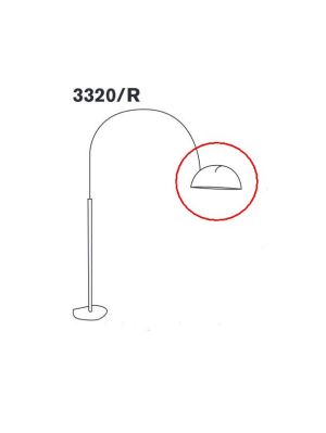 Oluce Coupe 3320/R Replacement Reflector