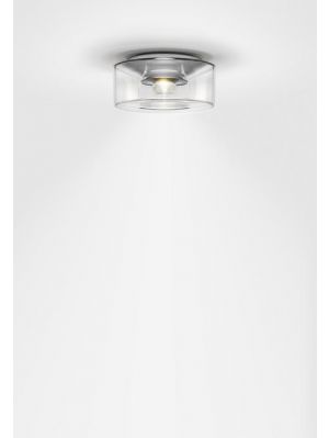 Serien Lighting Curling Ceiling Acryl clear S