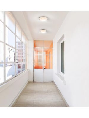 Serien Lighting Curling Ceiling LED klar/ konisch opal