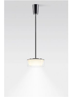 Serien Lighting Curling Suspension Tube Acryl klar / konisch opal M