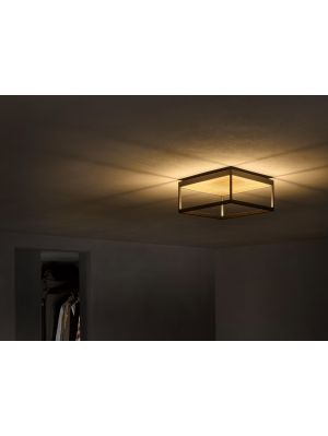 Serien Lighting Reflex2 Ceiling M150 ,body black-reflector gold