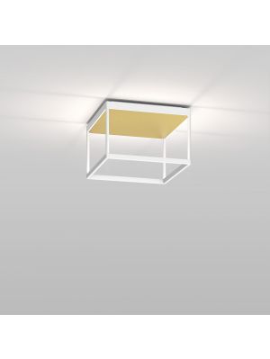 Serien Lighting Reflex2 Ceiling M200,Rahmenstruktur weiß,Reflektor gold