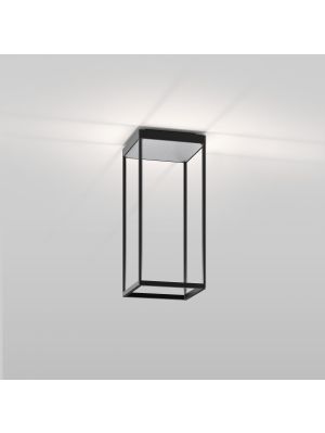 Serien Lighting Reflex2 Ceiling S450-schwarz, Reflektor silber
