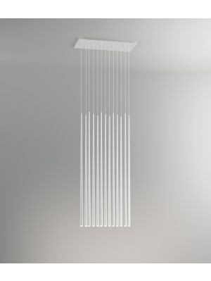 Vibia Slim 0937 fiber glass painted white